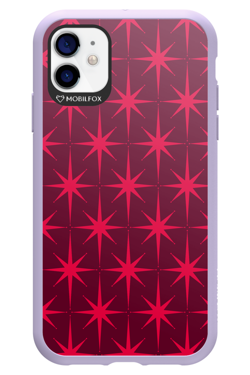 Burgundy Starss - Apple iPhone 11