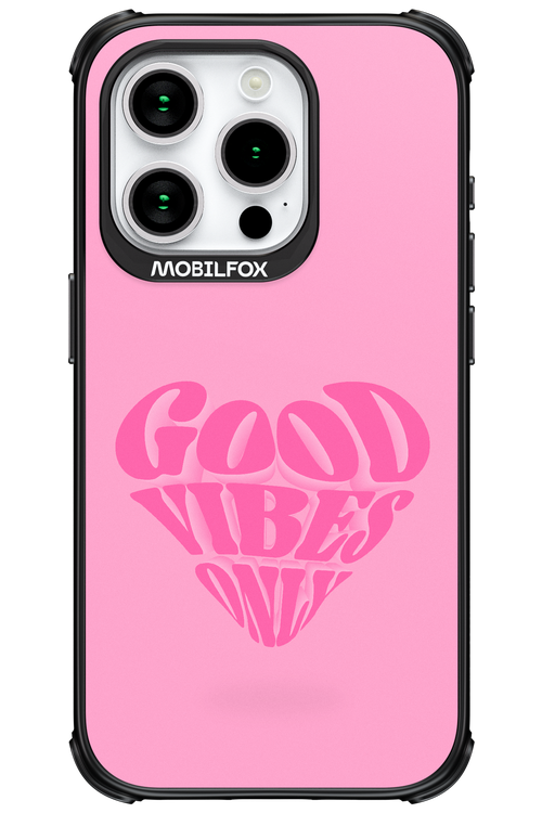 Good Vibes Heart - Apple iPhone 15 Pro
