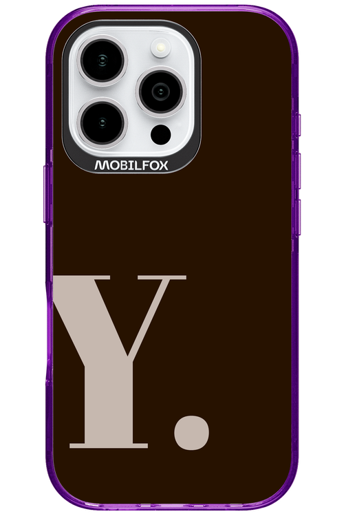Y (Mokka Foam) - Apple iPhone 16 Pro