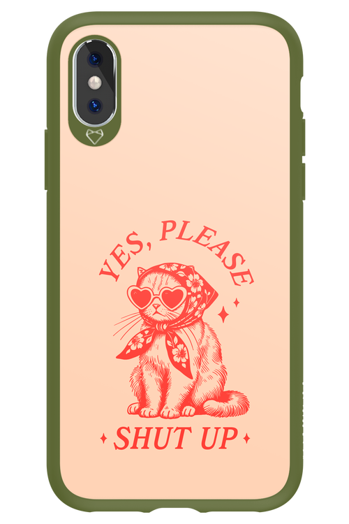 Shut upp - Apple iPhone XS