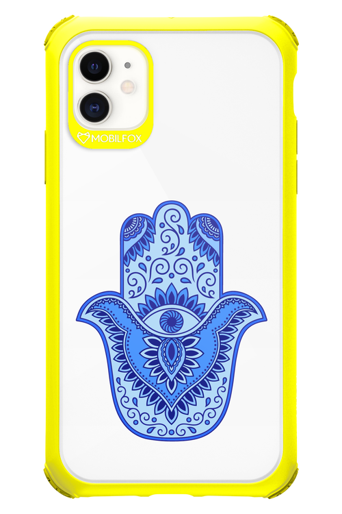 Hamsa Blue - Apple iPhone 11