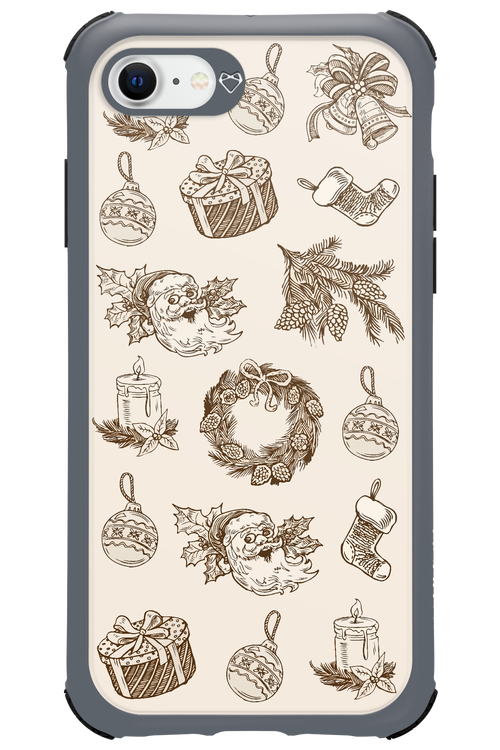 Christmas Paper - Apple iPhone 8