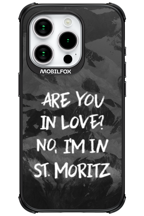 I'm in St. Moritz - Apple iPhone 15 Pro