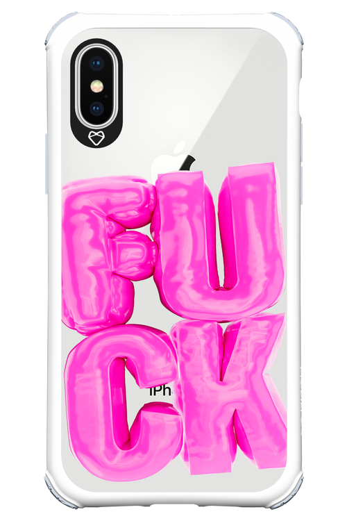 F*ck Transparent - Apple iPhone XS