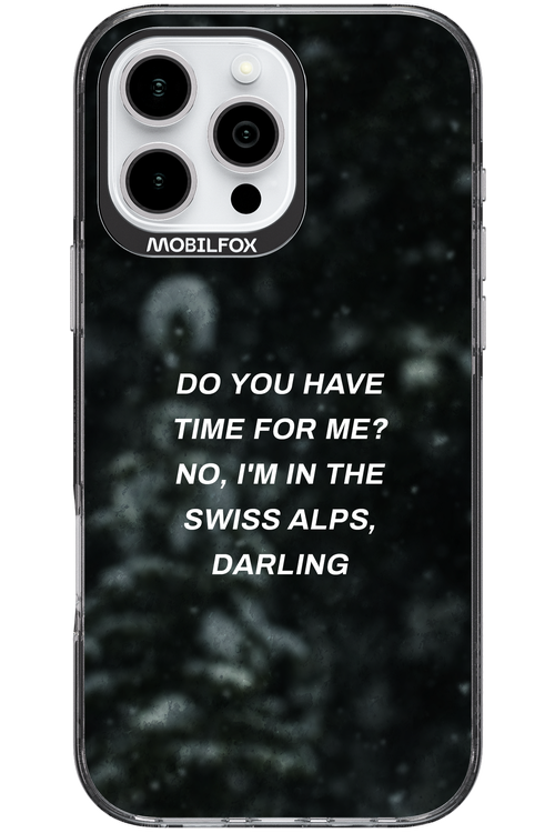 Swiss Alps - Apple iPhone 16 Pro Max