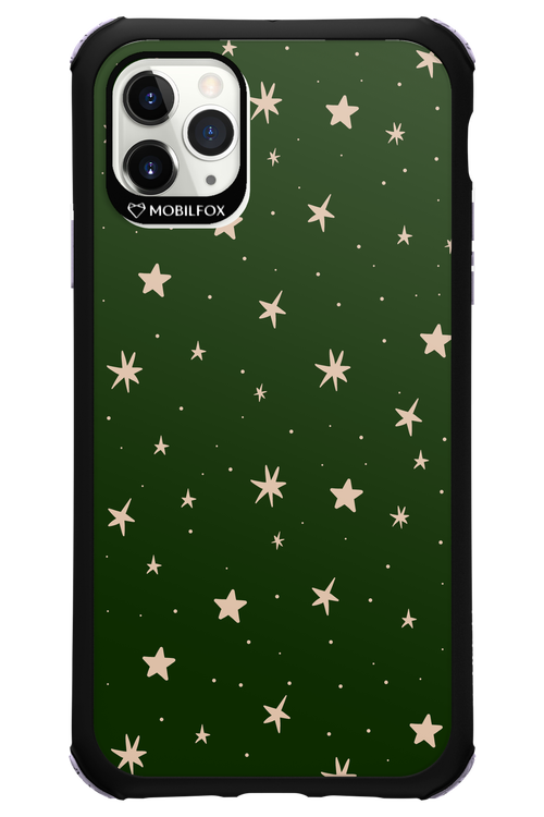 Forest Green Stars - Apple iPhone 11 Pro Max