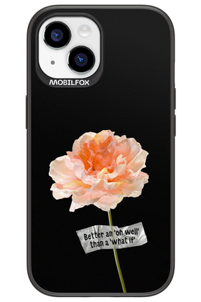 Flower Black - Apple iPhone 15