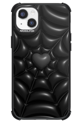 Black Spider Heart - Apple iPhone 14 Plus