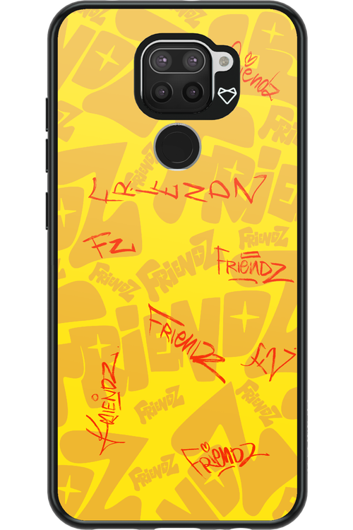 FRIENDZ Yellow - Xiaomi Redmi Note 9