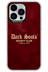 Dark Souls (Burgundy) - Apple iPhone 14 Pro Max