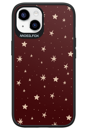 Burgundy Stars - Apple iPhone 14