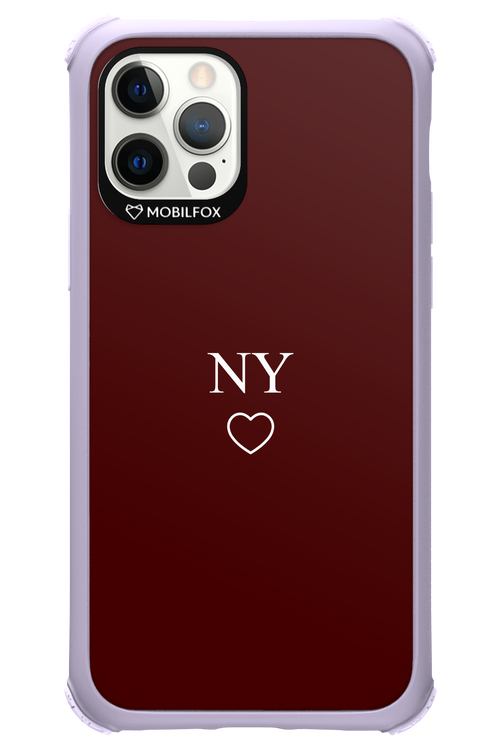 NY Burgundia 2.0 - Apple iPhone 12 Pro