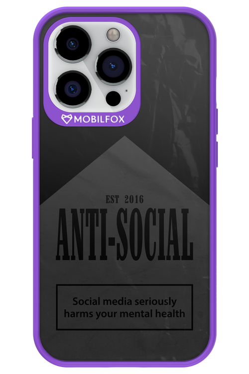 ANTI-SOCIAL (BLVCK) 2.0 - Apple iPhone 13 Pro