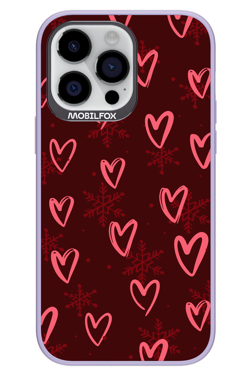 Christmas Hearts - Apple iPhone 14 Pro Max