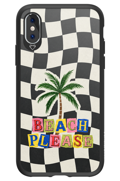 BEACH PLEASE 2.0 - Apple iPhone X