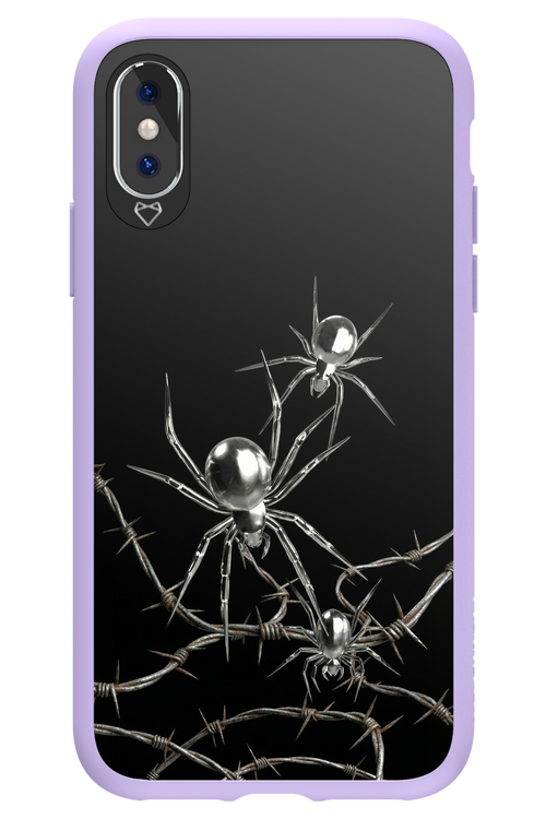 Silver Spiderz 2.0 - Apple iPhone X