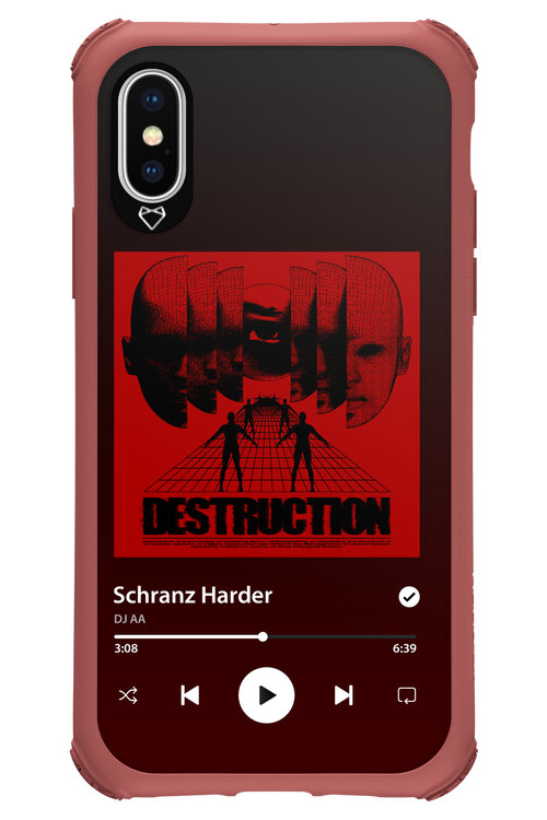 Destruction - Apple iPhone X