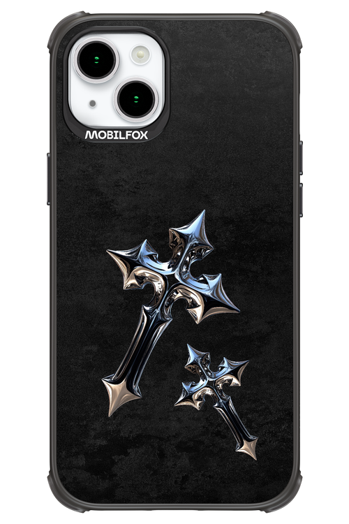 Chrome Crosses - Apple iPhone 15 Plus