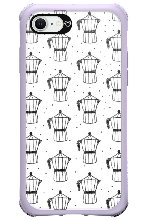 Retro Caffee - Apple iPhone 8