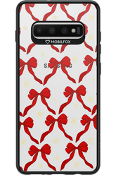Bow & Stars (Transparent) - Samsung Galaxy S10+