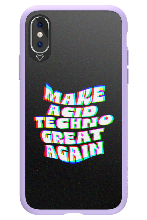 Acid Techno - Apple iPhone X