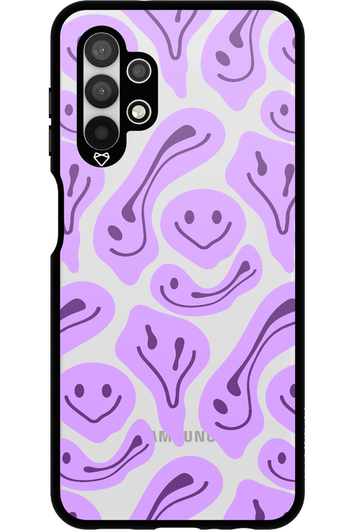 Fluid Smiley Purple - Samsung Galaxy A13 4G