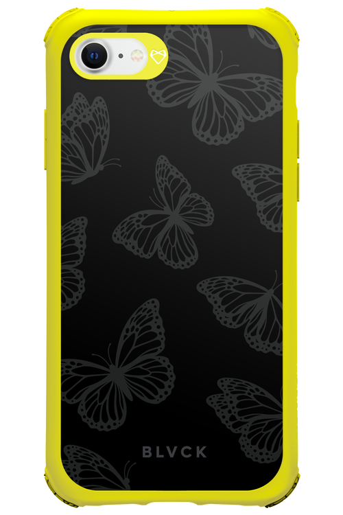 Black Butterflies - Apple iPhone SE 2020