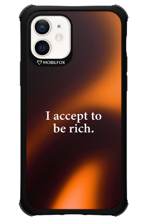 I accept to be rich - Apple iPhone 12