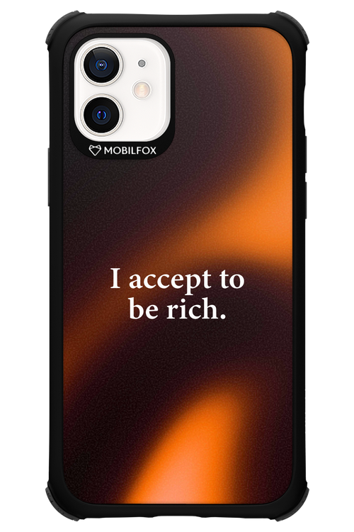 I accept to be rich - Apple iPhone 12