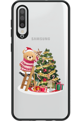 Christmas Bear (Transparent) - Samsung Galaxy A50