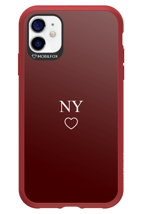 NY Burgundia 2.0 - Apple iPhone 11