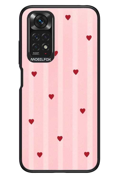Red Little Hearts 2.0 - Xiaomi Redmi Note 11/11S 4G