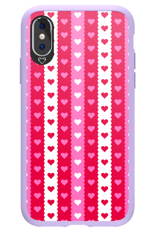 Christmas Heart Biscuit - Apple iPhone X