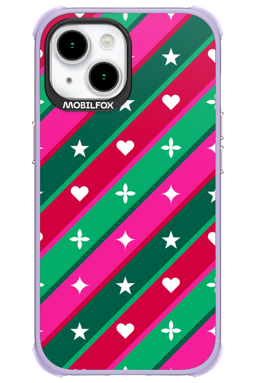 Christmas Stripes - Apple iPhone 15