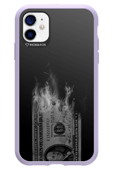 Money Burn B&W 2.0 - Apple iPhone 11