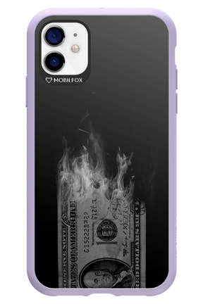 Money Burn B&W 2.0 - Apple iPhone 11