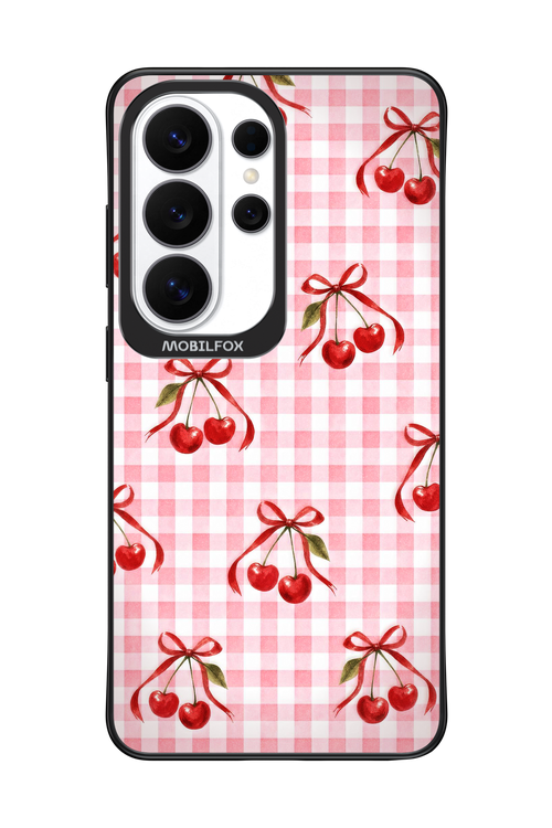Pink Cherry Checked 2.0 - Samsung Galaxy S26 Ultra