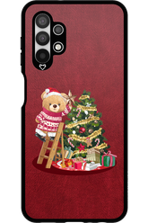 Christmas Bear (Burgundy) - Samsung Galaxy A13 4G
