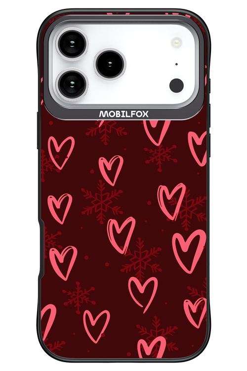 Christmas Hearts - Apple iPhone 17 Pro Max