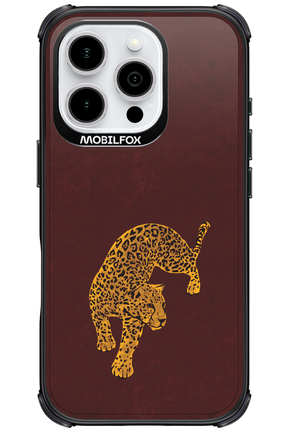 Burgundy Leopard - Apple iPhone 16 Pro