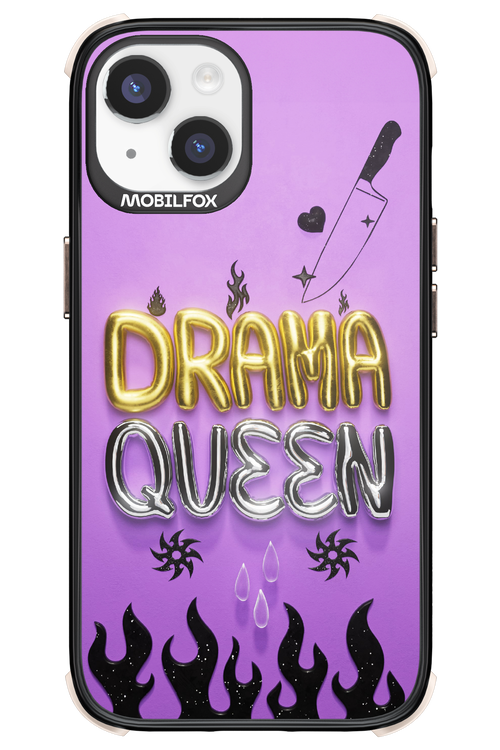 Drama Queen Purple - Apple iPhone 14