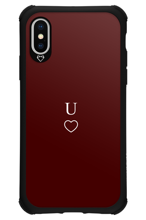 U Burgundia 2.0 - Apple iPhone X