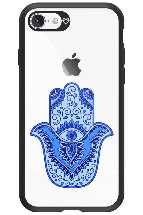 Hamsa Blue - Apple iPhone 8