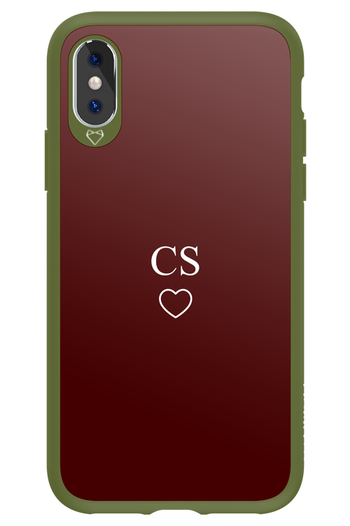 CS Burgundia 2.0 - Apple iPhone XS