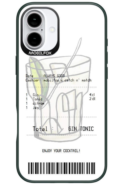 gin tonic - Apple iPhone 16 Plus