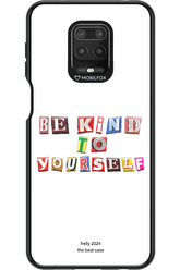 Be Kind To Yourself White - Xiaomi Redmi Note 9 Pro