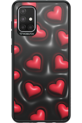 Hearts in love - Samsung Galaxy A71