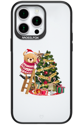 Christmas Bear (Transparent) - Apple iPhone 15 Pro Max