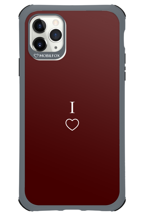 I Burgundia 2.0 - Apple iPhone 11 Pro Max