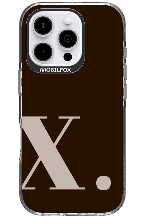 X (Mokka Foam) - Apple iPhone 16 Pro